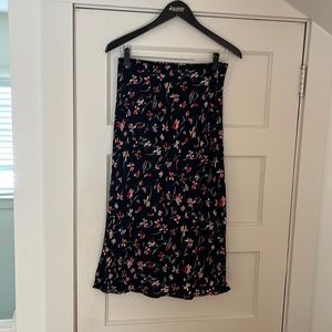 Madewell Floral Skirt